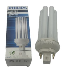 Philips Master PL-T Top 4P 26W/840 1800 Lumen GX24q-3