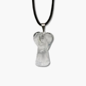 Engel Anhänger aus Bergkristall