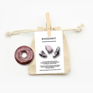 Donut Rhodonit ca. 30mm