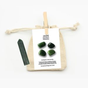 Mini Obelisk Jade Nephrit