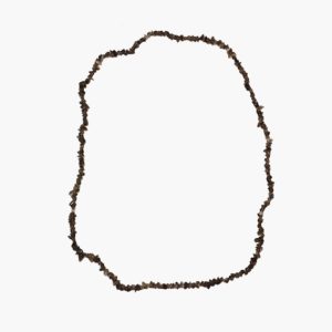 Splitterkette Rauchquarz (80cm lang)