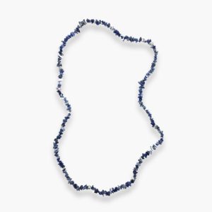 Splitterkette Sodalith (80cm lang)