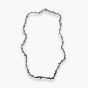 Splitterkette Aventurin grün (80cm lang)