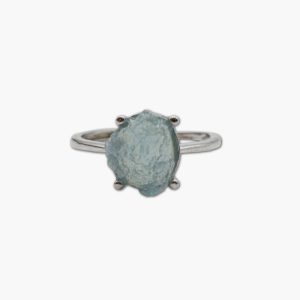 „Rooh“ Ring Aquamarin