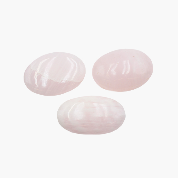 Manganocalzit (Calzit rosa) Handschmeichler klein – Bild 2