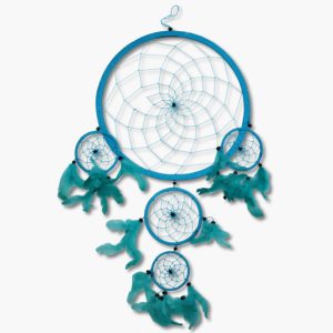 Traumfänger türkis 32cm