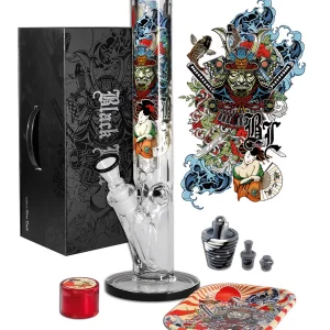 Black Leaf Glasbong-Set Ronin & Geisha