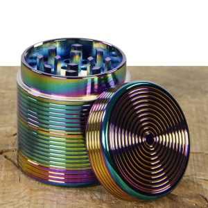 Black Leaf Grinder Metall Ø39mm, 4-tlg. ölfarbe