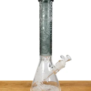 Blaze Glass Beakerbong Ice Grau
