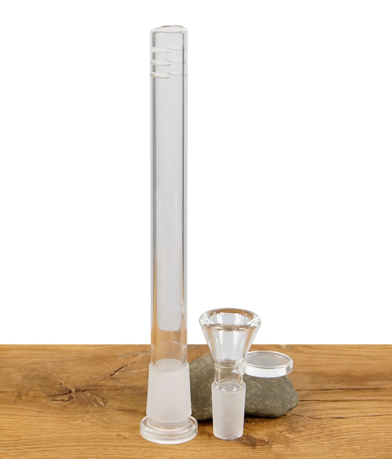 Blaze Glass Beakerbong Ice Grau – Bild 3