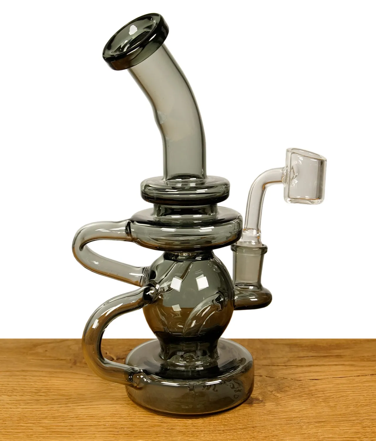 Blaze Glass Recycler Glasbong für Kräuter und Öl – Bild 3