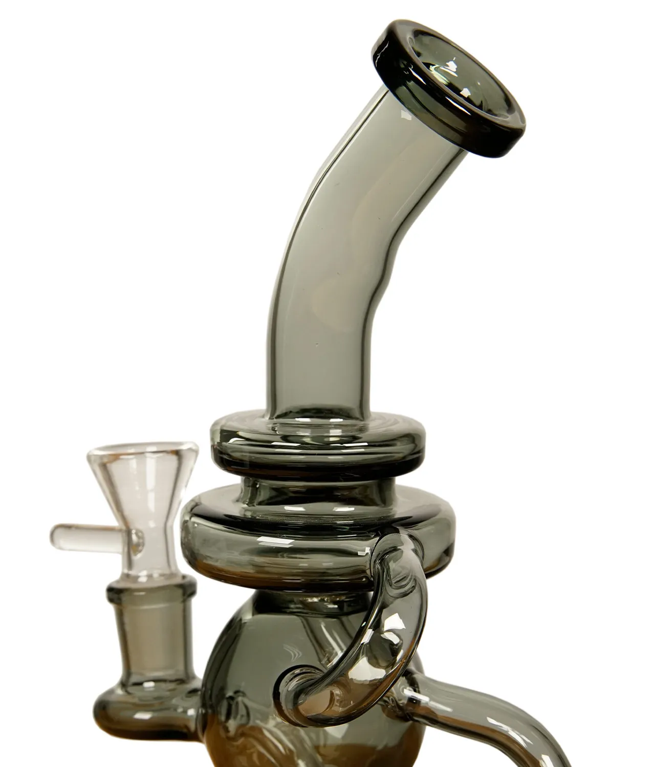 Blaze Glass Recycler Glasbong für Kräuter und Öl – Bild 4