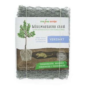 Wühlmauskorb meine ernte für Bäume und Sträucher, 35 x 40 cm oder 60 x 70 cm, verzinkt