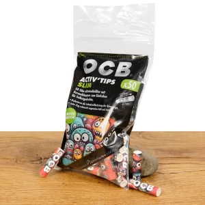OCB Activ’Tips Aktivkohlefilter Slim 50er Pack Ø7mm “Limited Edition”