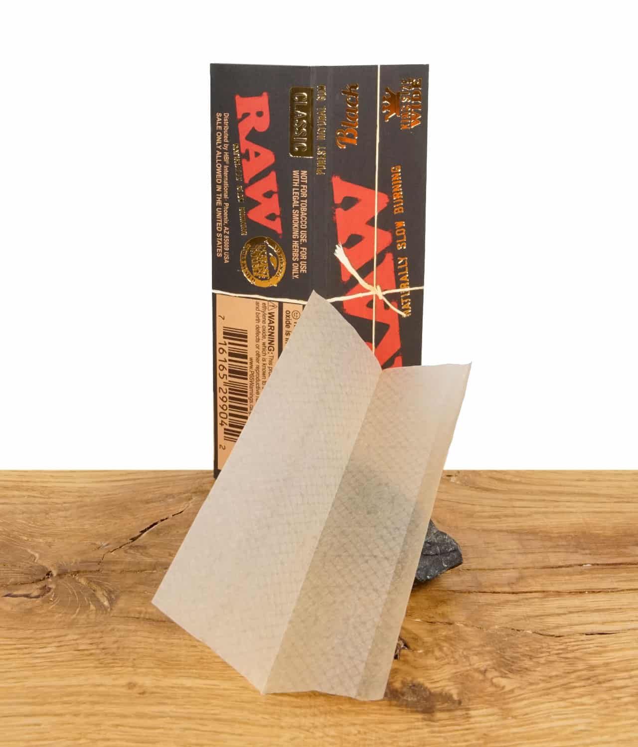 RAW Black Rolling Papers King Size Wide 50er Box – Bild 3