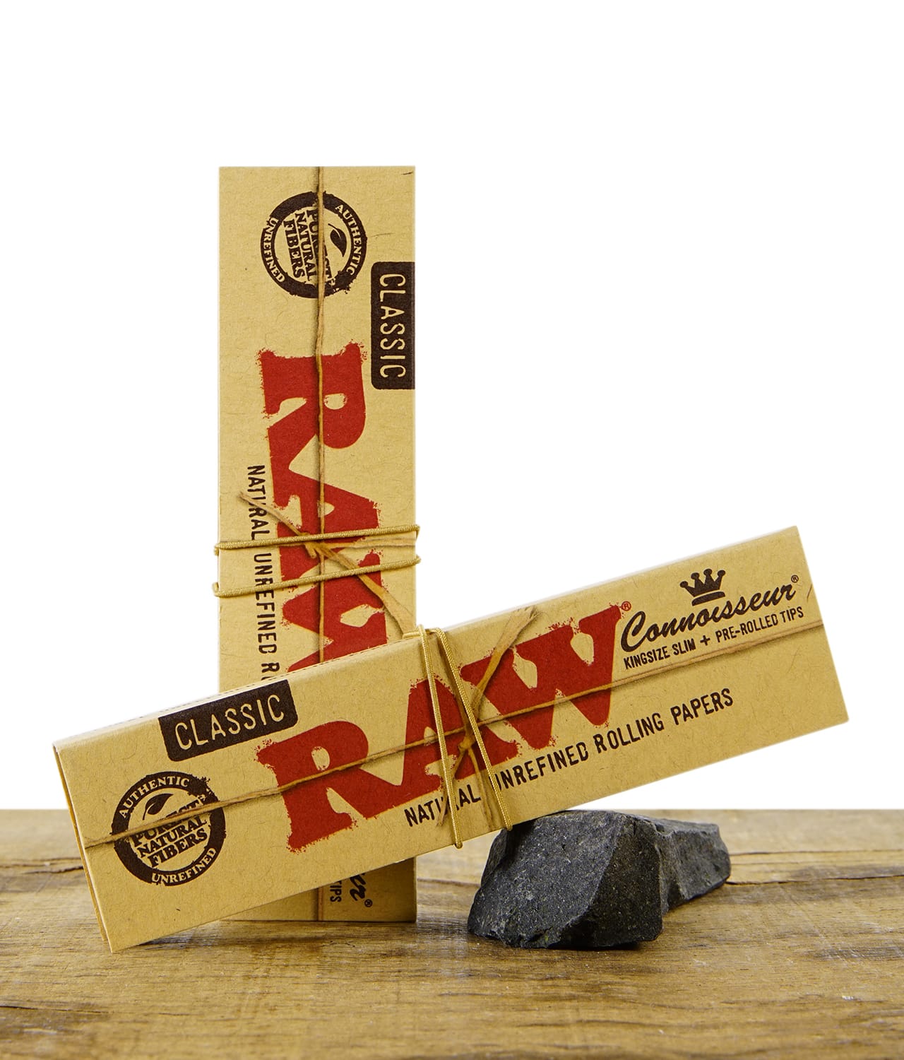 RAW Connoisseur Papers King Size Slim mit Tips vorgerollt 24er Box – Bild 2