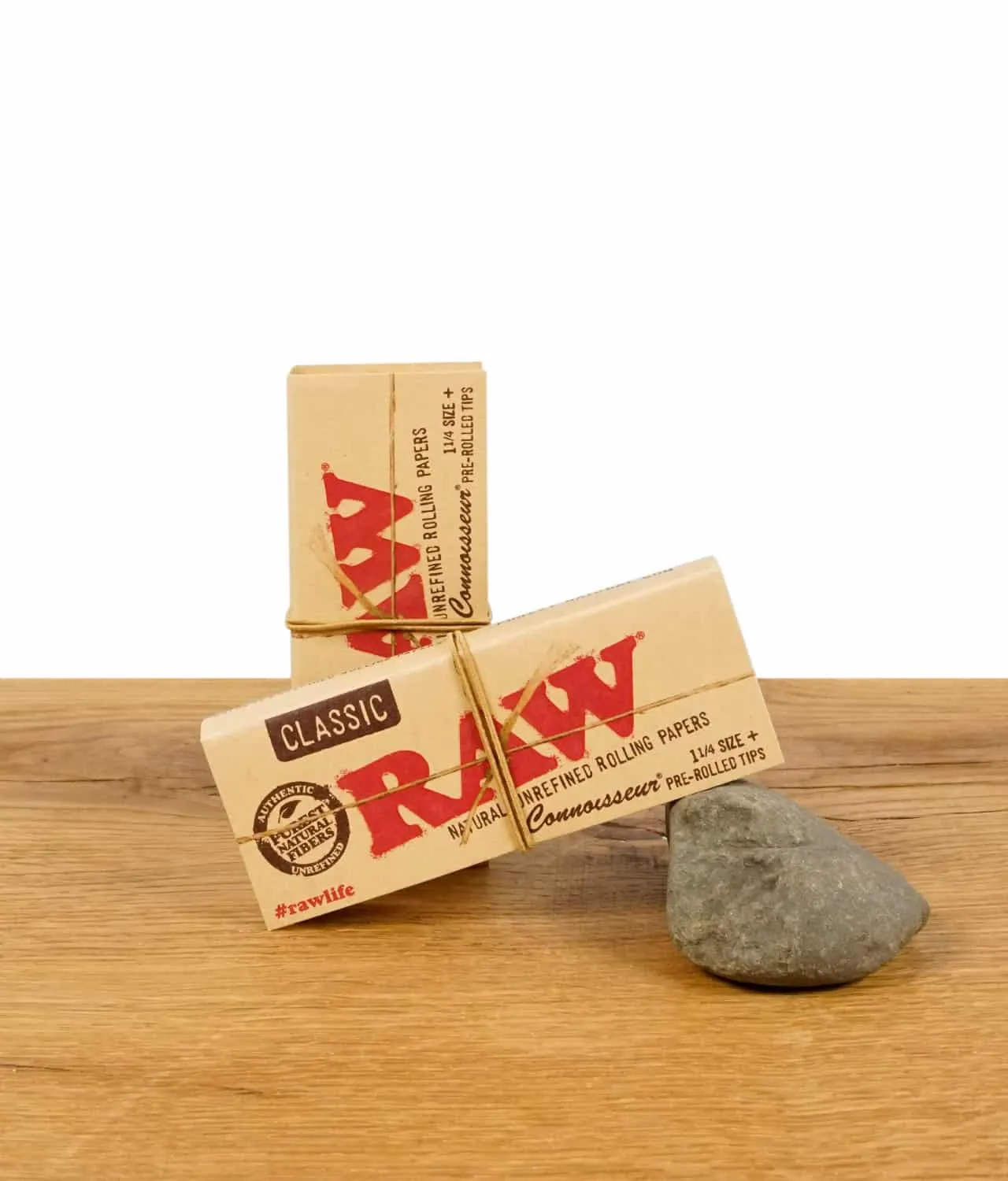 RAW Connoisseur Papers 1 1/4 Size mit Tips vorgerollt