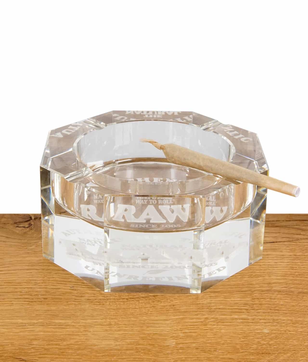 RAW Crystal Glass Aschenbecher – Bild 4