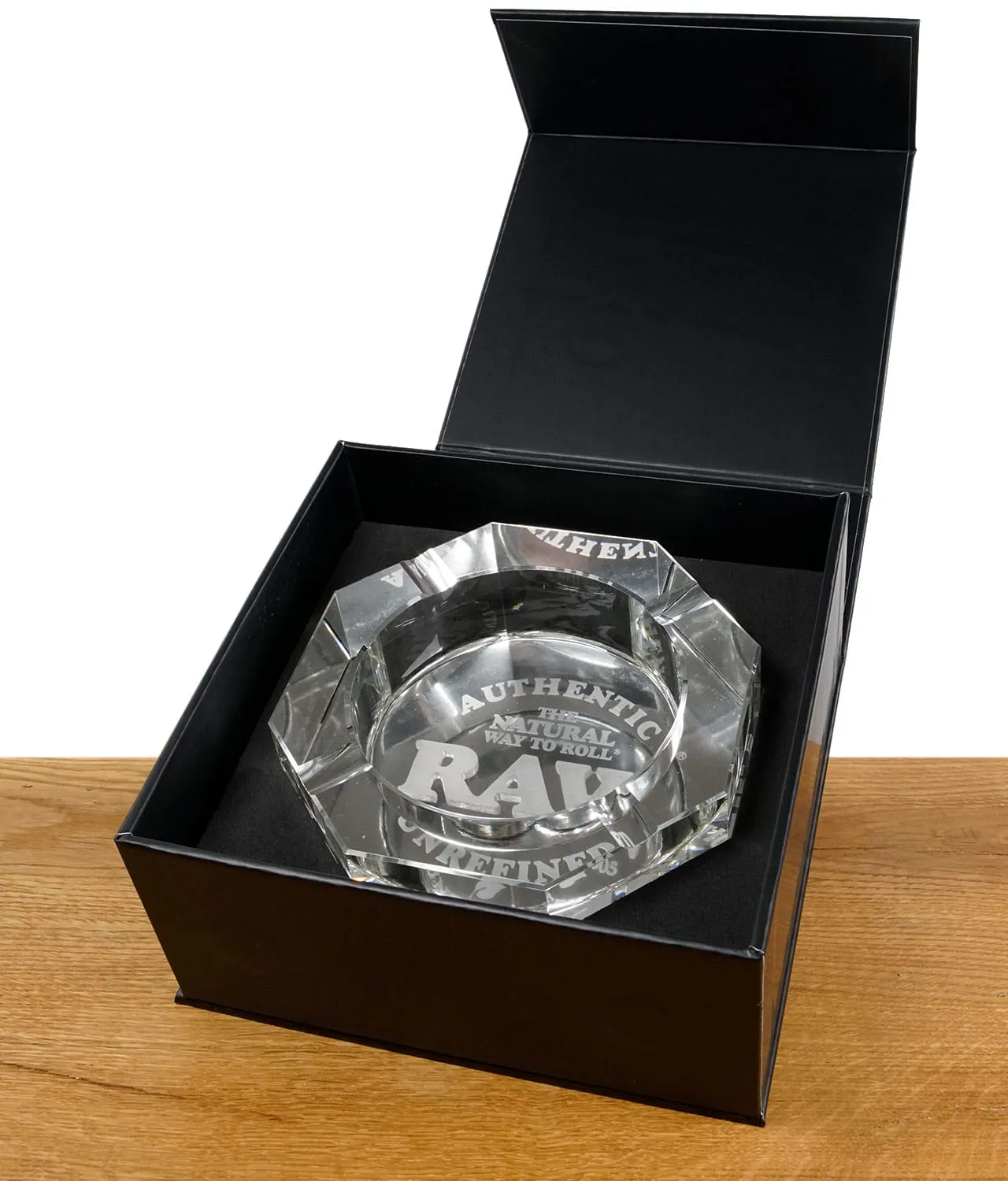 RAW Crystal Glass Aschenbecher