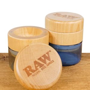 RAW Natural Wood Grinder 65mm 3-tlg.