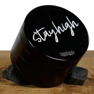 stayhigh Keramikgrinder 4-teilig Ø62mm schwarz
