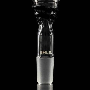EHLE. Trichterkopf NS19 Spirale Schwarz-Glitzer