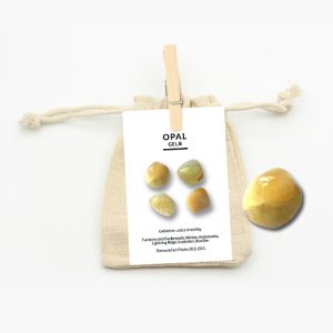 Opal gelb Trommelstein