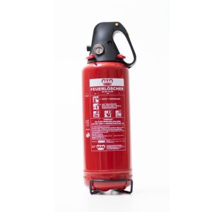 König 1 kg Pulver-Feuerlöscher ABC Plastic Cap Dauerdruck 2 LE